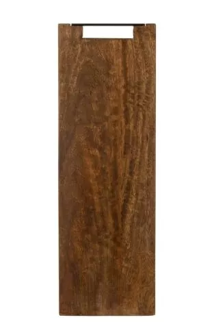 J-Line Schneidebrett Lang Mango Holz Braun Groß 11140