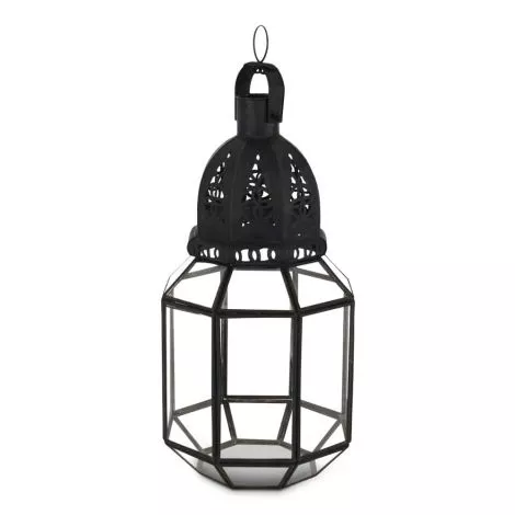 Marokkanisches Windlicht Schwarz Veda 20 x 50cm SFLNTRN00018
