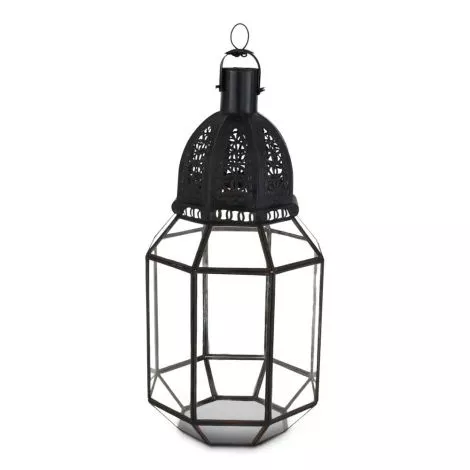 Marokkanisches Windlicht Schwarz Veda 30 x 70cm SFLNTRN00017
