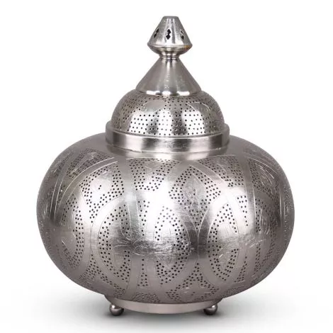 Orientalische Tischlampe Chadia Nickel Gold Ø 33 x 40cm LZC2017BTNG