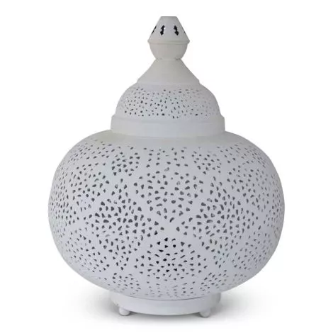 Orientalische Tischlampe Weiß Maya Ø 33 x 40cm LZC528BTW