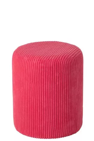 Stool Colorful Mdf Fuchsia 55815