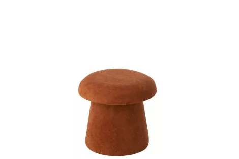 Stool Mushroom Mdf Terracotta Small 55803
