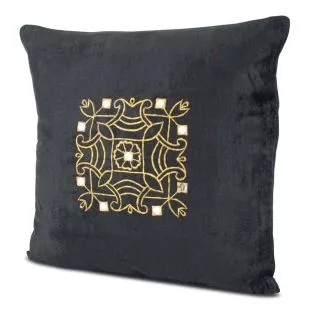 Kissen Orientalisch Gold-Schwarz 45 x 45cm SFSRKUS00049