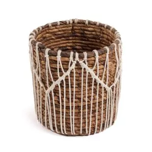 The Macra-mazing Basket - Natural White - M JAAD006NW-M